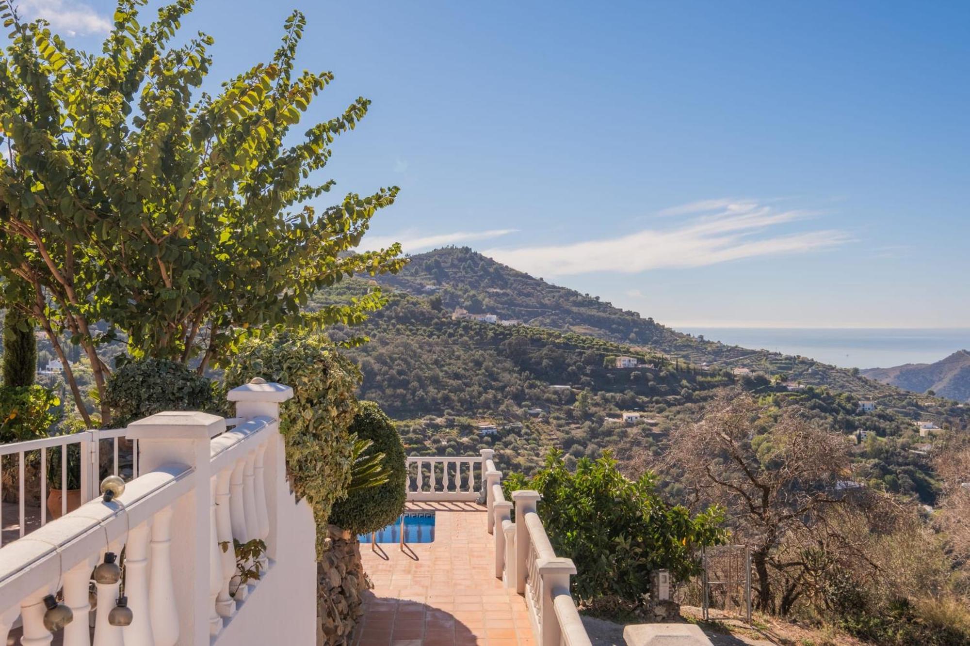 Casa La Siesta Villa With Magical View Own Pool 马拉加 外观 照片